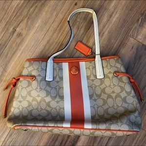 Coach hand bag